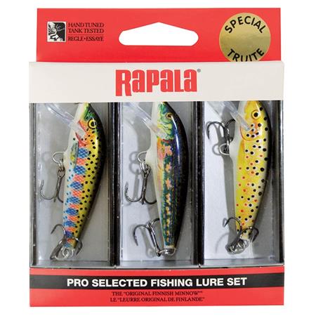 FORELLEN-SET WOBBLER RAPALA - 5CM