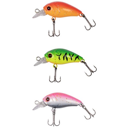 FORELLEN-WOBBLER-SET ZEBCO MAGIC UL CRANK SET - 3.5CM