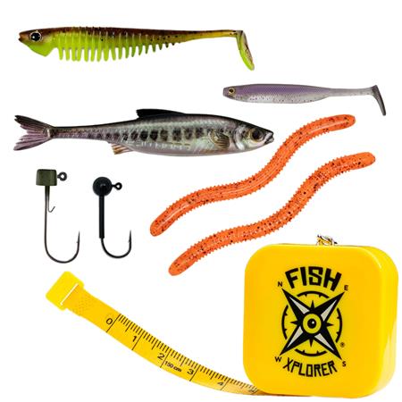 Forellenbox Fishxplorer Weiche Gummiköder