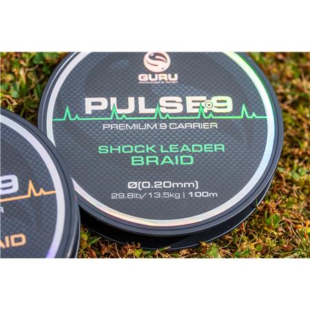 FORFANG GURU PULSE 9 SHOCK LEADER - 100M