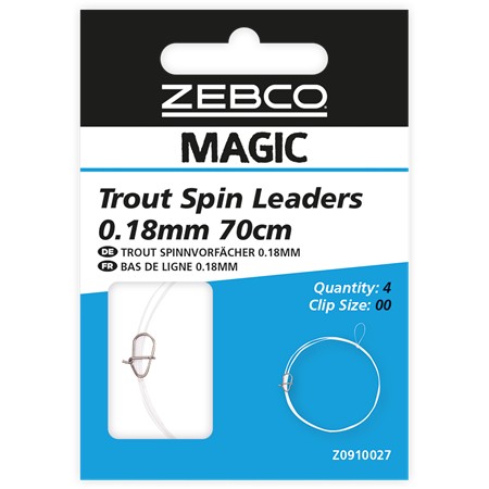 Forfang Zebco Magic Trout Spin Leaders