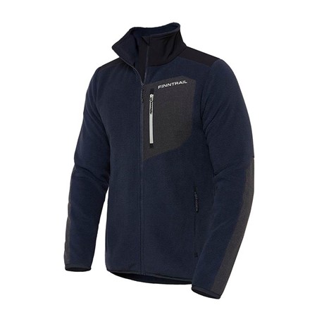 Forro Polar Hombre Finntrail Sherpa - Grafito