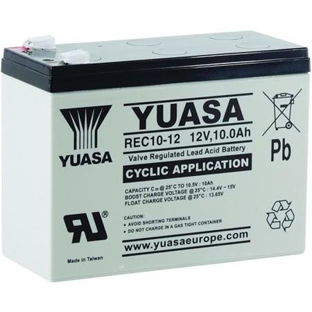 Forseglet Batteri Til Ekkolod Yuasa 12V Lang Levetid