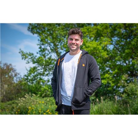 ΦΟΎΤΕΡ ΑΝΔΡΙΚΌ GURU SEMI LOGO HOODIE - ΜΑΎΡΟ