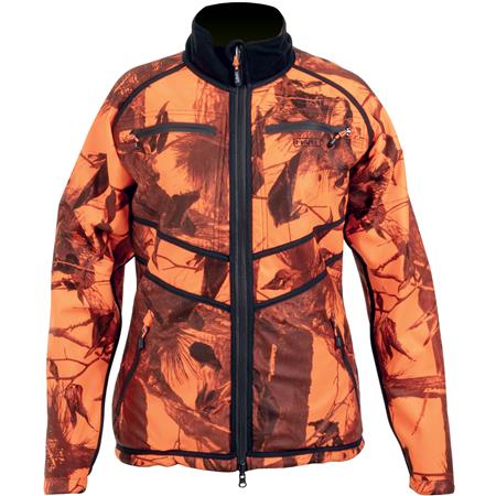 FRAUENJACKE HART REVERSIBLE SOSBUN-2D - CAMO/ORANGE
