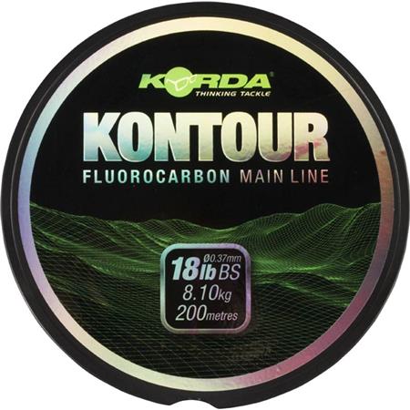 Φθοροάνθρακασ Korda Kontour Fluorcarbon - 200M