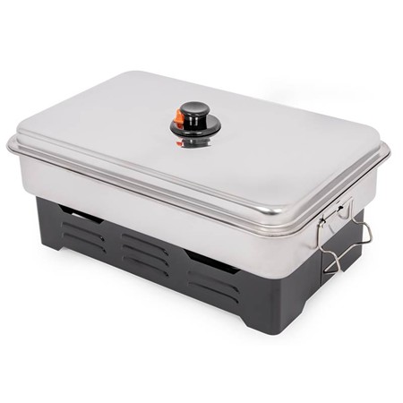 FUMOIR ZEBCO MAGIC FISH SMOKER TWO BURNER