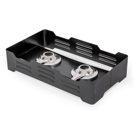 FUMOIR ZEBCO MAGIC FISH SMOKER TWO BURNER