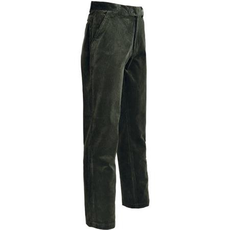 Fuseau Herren Percussion Velours Country - Kaki