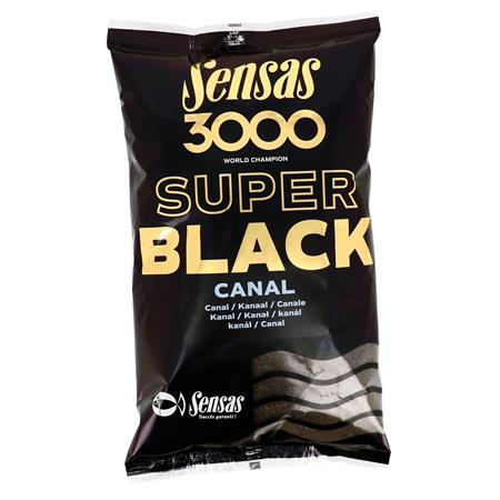 Futter Sensas 3000 Super Black Kanal