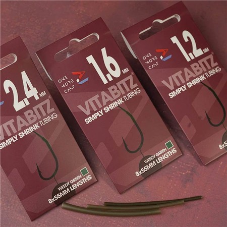 Gaîne One More Cast Vitabitz Shrink Tube Green