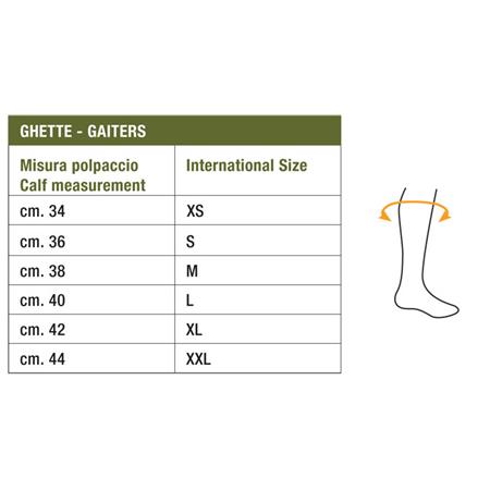 GAMASCHEN ERGONOMISCH AUS LODEN RISERVA ERGONOMIQUE EN LODEN