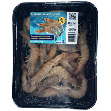 Gambas Enteras Congeladas - 300G Pexeo Eco - 300G
