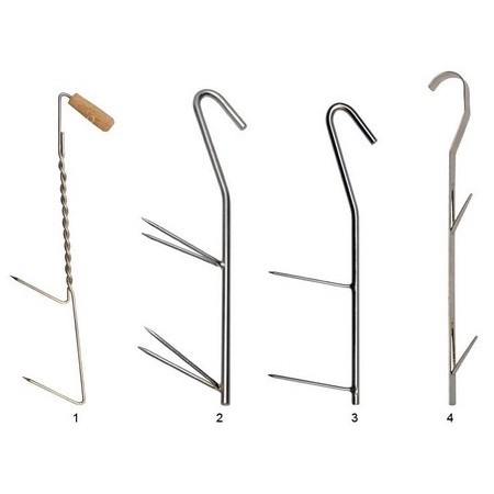 Gancho Para Ahumar Pescado Zebco Smoke Hooks