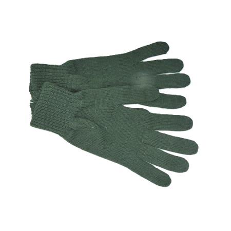 Gants En Laine - Vert Sapin - Taille Unique