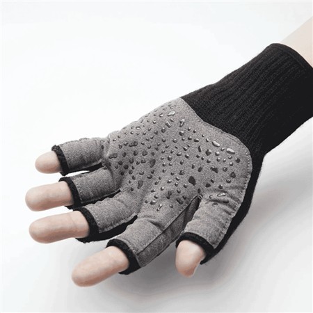 GANTS GEOFF ANDERSON MERINO FINGERLESS - NOIR