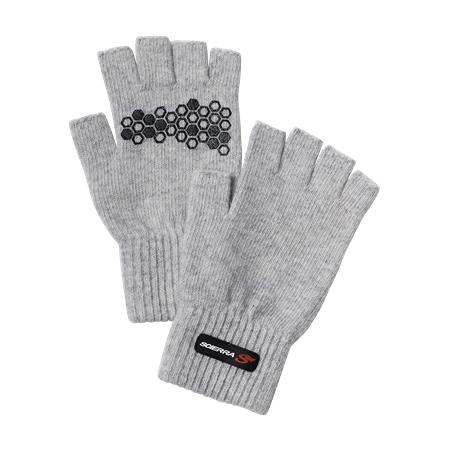 Gants Homme Scierra Wool Half Finger Glove - Gris