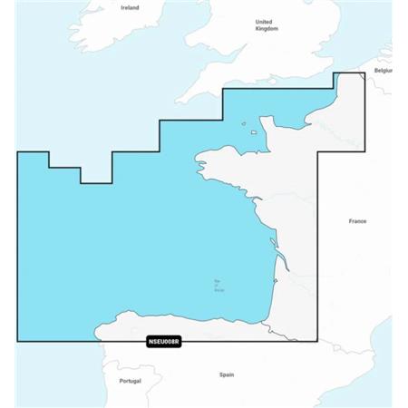 Garmin-Kort Navionics + Golfe De Gascogne