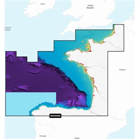 Garmin-Kort Navionics Vision+ Biscaybugten