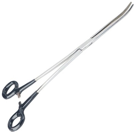 Gebogene Zange Balzer Artery Clamp