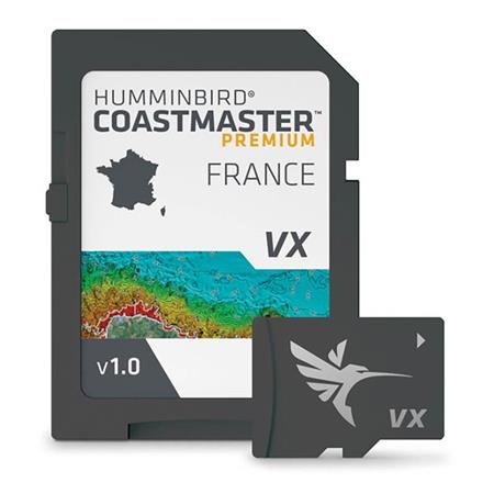 Gedetailleerde Kaart Humminbird Van De Franse En Corsicaanse Kusten