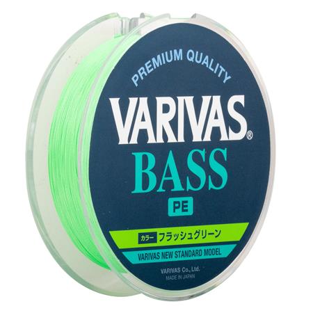 Geflechtschnur Varivas Bass Pex4 Green - 150M
