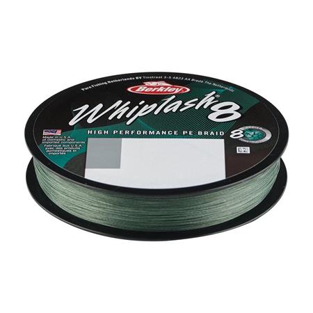 GEFLOCHTENE ANGELSCHNUR BERKLEY WHIPLASH8 GREEN