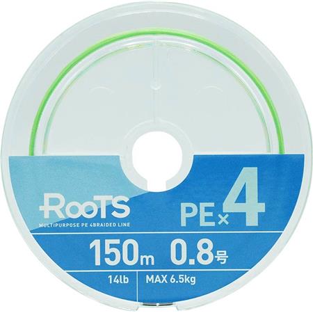 GEFLOCHTENE ANGELSCHNUR GOSEN ROOTS PE X4 LIGHT GREEN