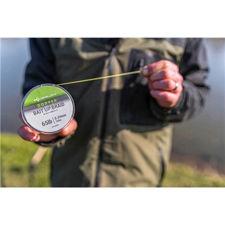 GEFLOCHTENE ANGELSCHNUR KORUM BOPPER BAIT UP BRAID