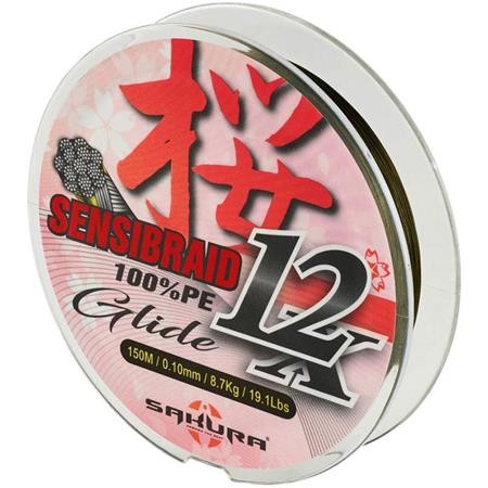 GEFLOCHTENE ANGELSCHNUR SAKURA SENSIBRAID 12X