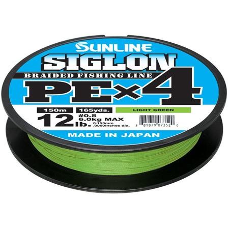 Geflochtene Angelschnur Sunline Siglon Braid Pe 4X