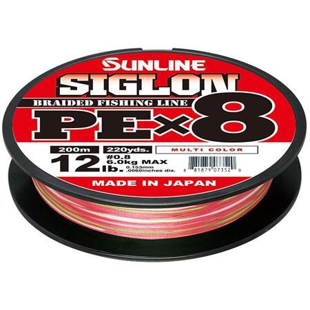 GEFLOCHTENE ANGELSCHNUR SUNLINE SIGLON BRAID PE 8X