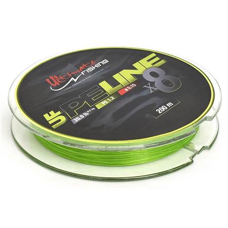 GEFLOCHTENE ANGELSCHNUR ULTIMATE FISHING UF PE LINE X8