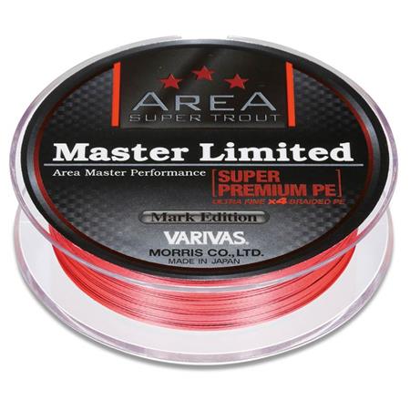 Geflochtene Angelschnur Varivas Area Master Limited Super Premium Pe Mark Edition