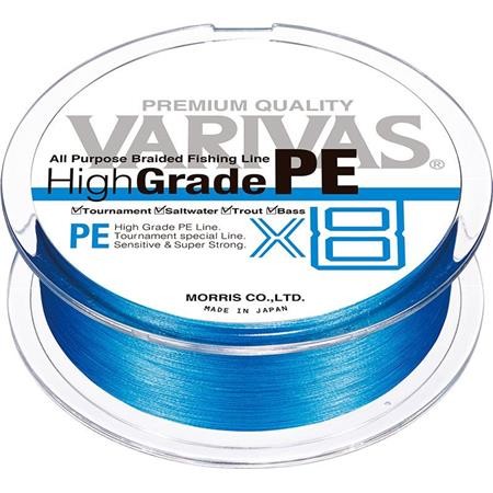 Geflochtene Angelschnur Varivas Highgrade Pe X8