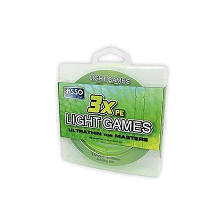 Geflochtene Schnur Asso 3X Pe - Grün - 100M