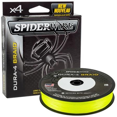 Geflochtene Schnur Spiderwire Dura 4 Gelb - 300M
