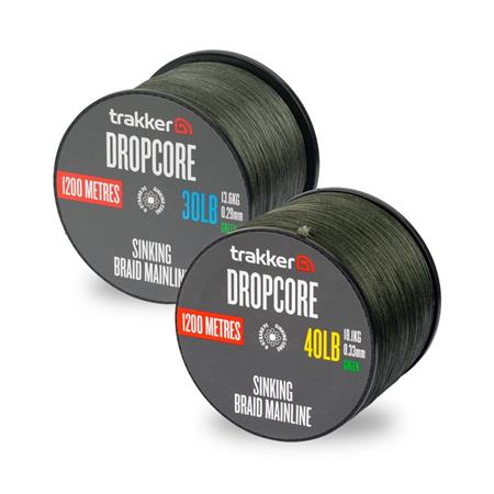 GEFLOCHTENE SCHNUR TRAKKER CROPCORE BRAID - 1200M