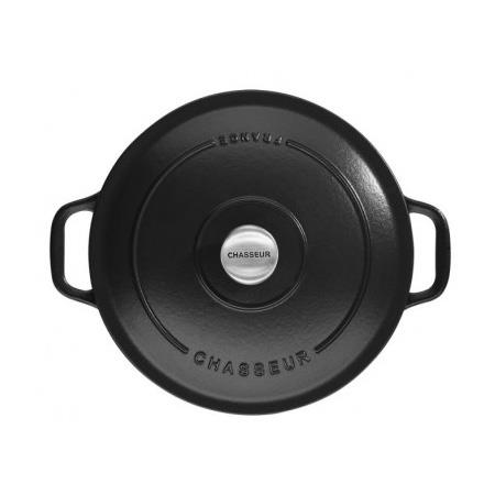 GEGOTEN IJZEREN POT CHASSEUR RONDE - NOIR MAT