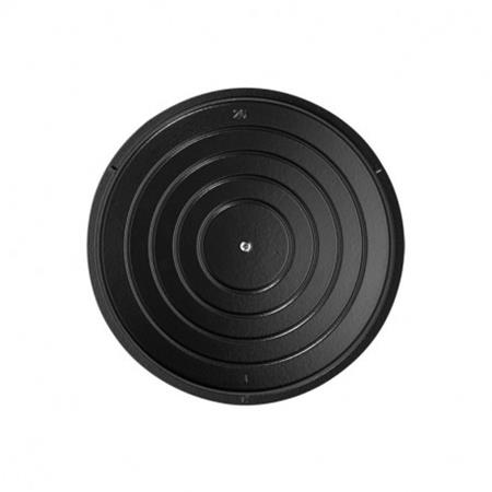 GEGOTEN IJZEREN POT CHASSEUR RONDE - NOIR MAT