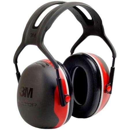 Gehoorbeschermer Peltor 3M X3 - Zwart/Rood