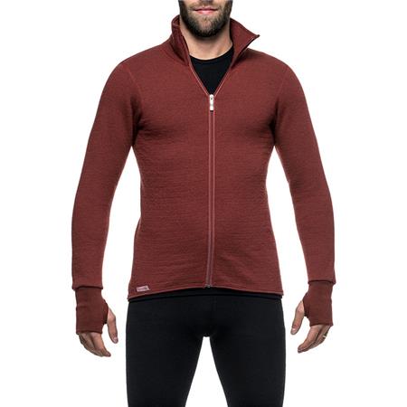 GEMENGDE OND WOOLPOWER FULL ZIP JACKET 400