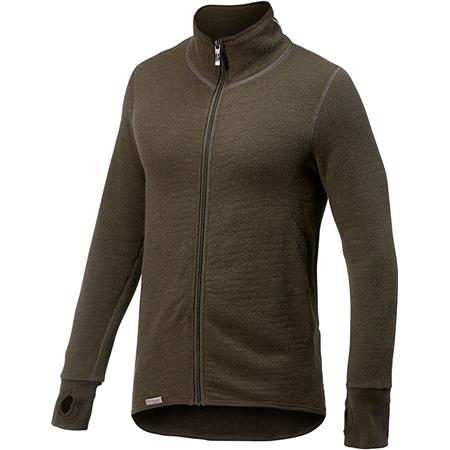 GEMENGDE OND WOOLPOWER FULL ZIP JACKET 400