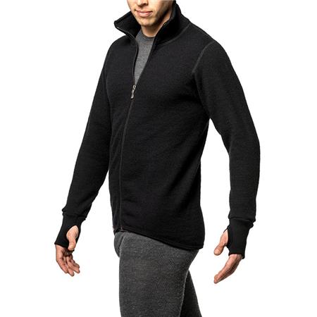 GEMENGDE OND WOOLPOWER FULL ZIP JACKET 600