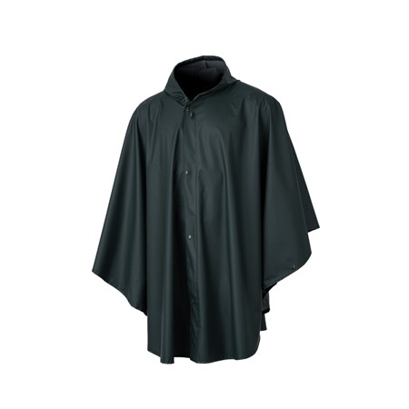 Gemengde Poncho Treeland - Vert T421