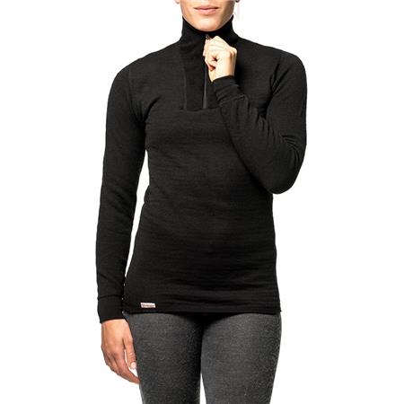 GEMENGDE TRUI WOOLPOWER ZIP TURTLENECK 200