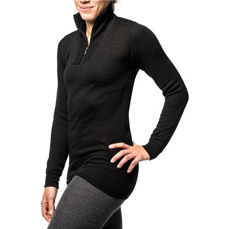 GEMENGDE TRUI WOOLPOWER ZIP TURTLENECK 200