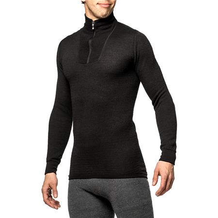 GEMENGDE TRUI WOOLPOWER ZIP TURTLENECK 200