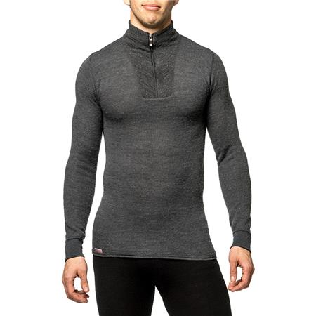 GEMENGDE TRUI WOOLPOWER ZIP TURTLENECK 200