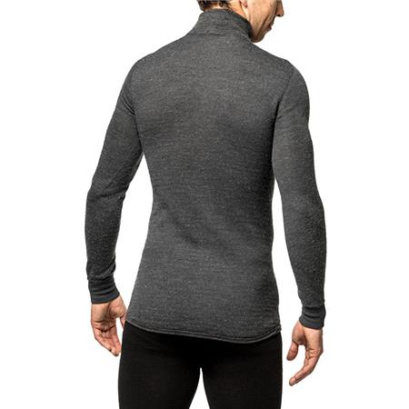 GEMENGDE TRUI WOOLPOWER ZIP TURTLENECK 200